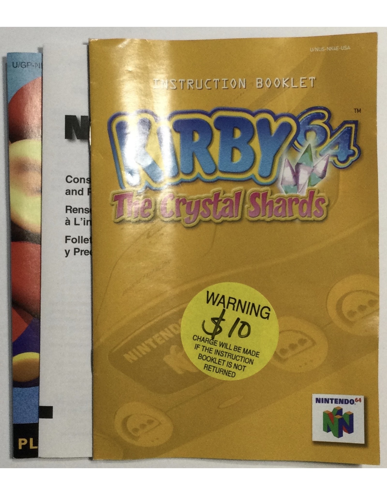 Nintendo Kirby 64 The Crystal Shards for Nintendo 64 (N64) - CIB