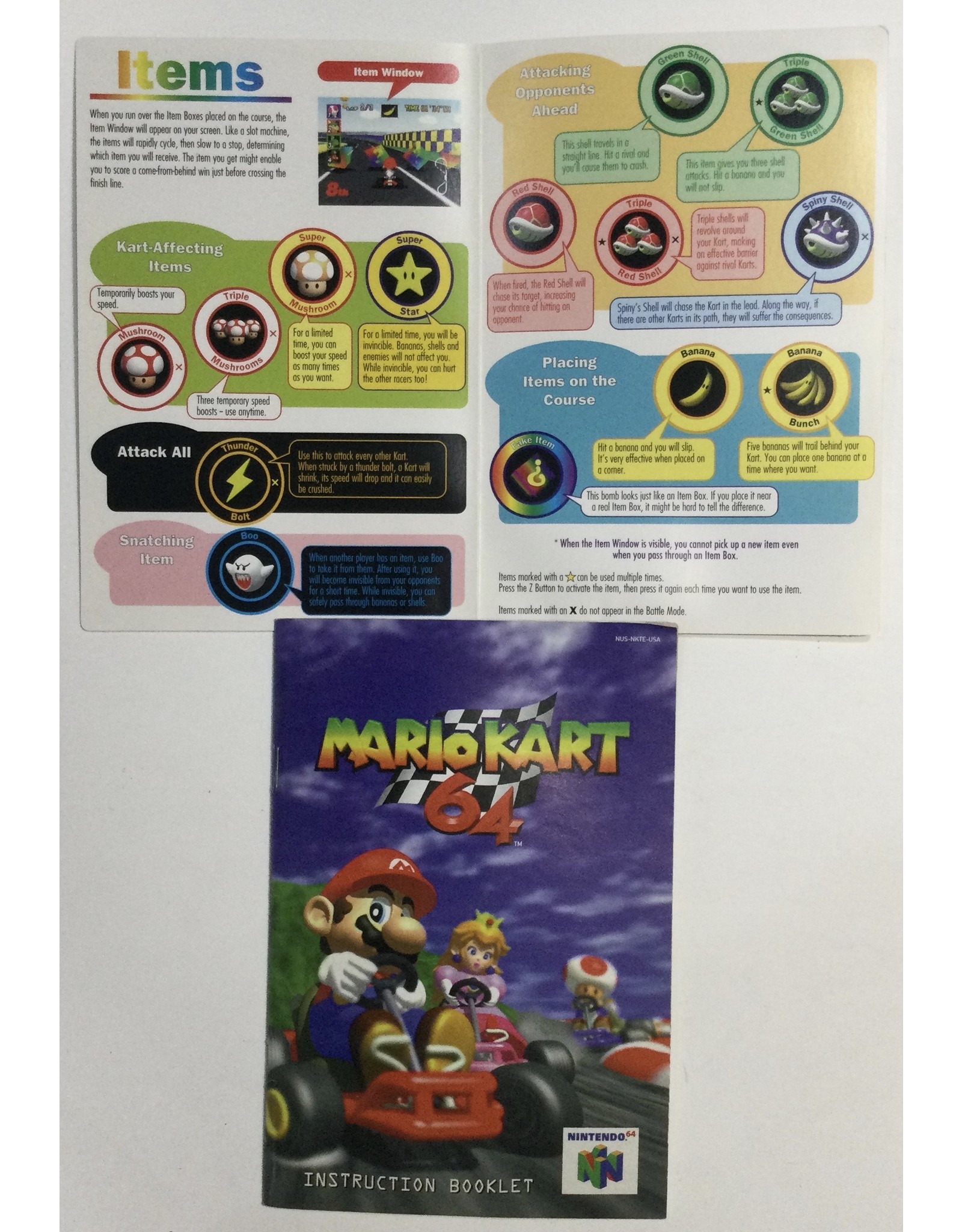 Nintendo Mariokart 64 for Nintendo 64 (N64) - CIB