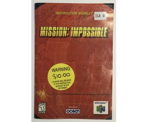 Mission: Impossible for Nintendo 64 (N64) - Usedgames.ca