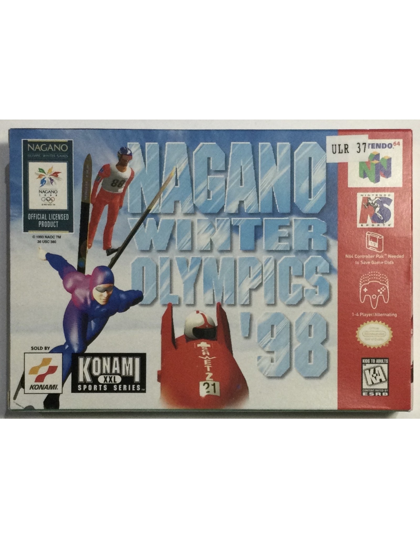 KONAMI Nagano Winter Olympics '98 for Nintendo 64 (N64) - CIB