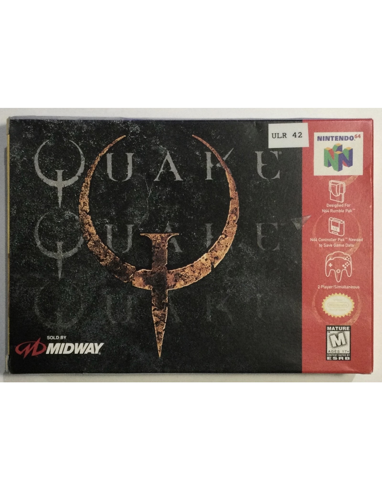 MIDWAY Quake for Nintendo 64 (N64) - CIB