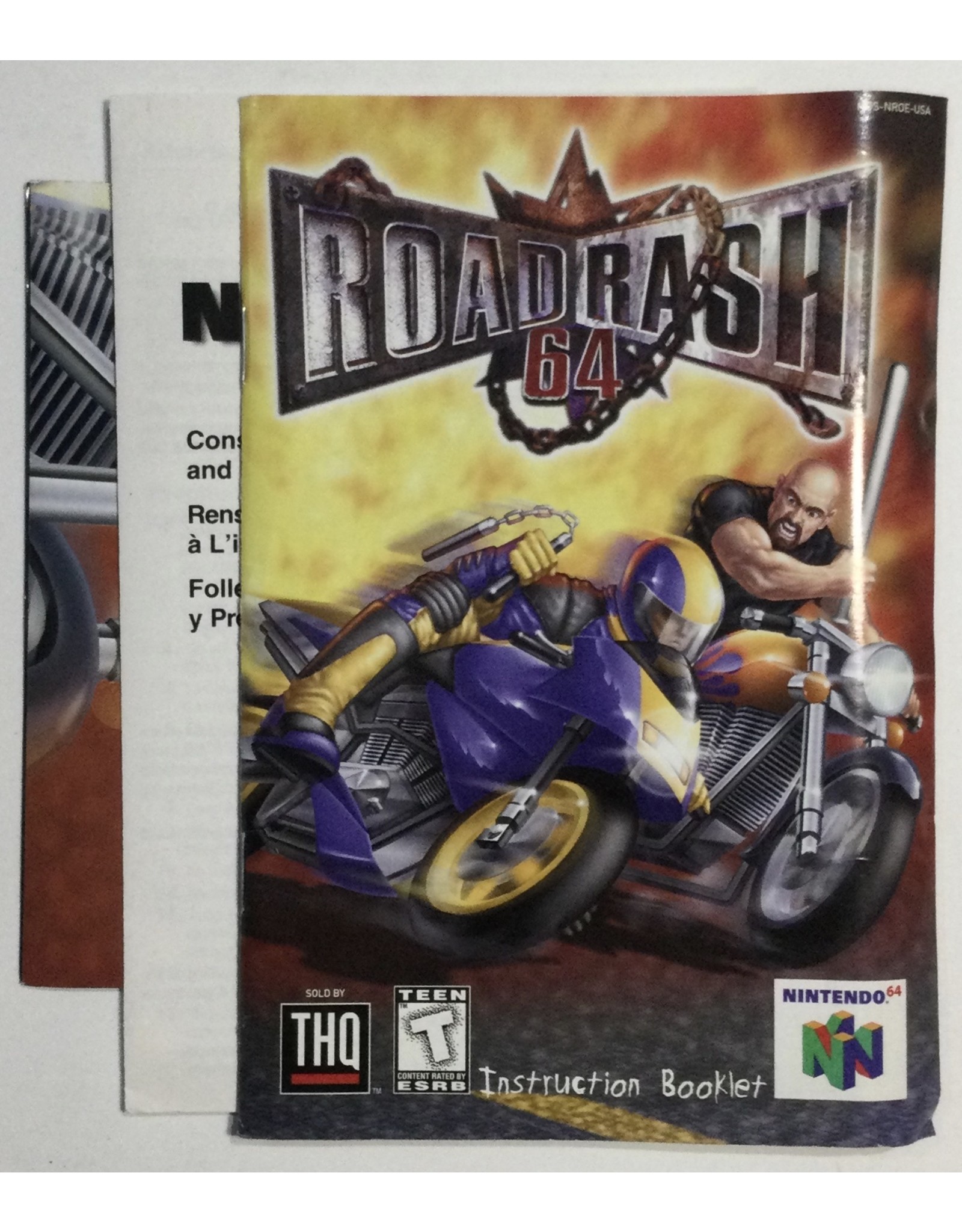 THQ Road Rash 64 for Nintendo 64 (N64) - CIB