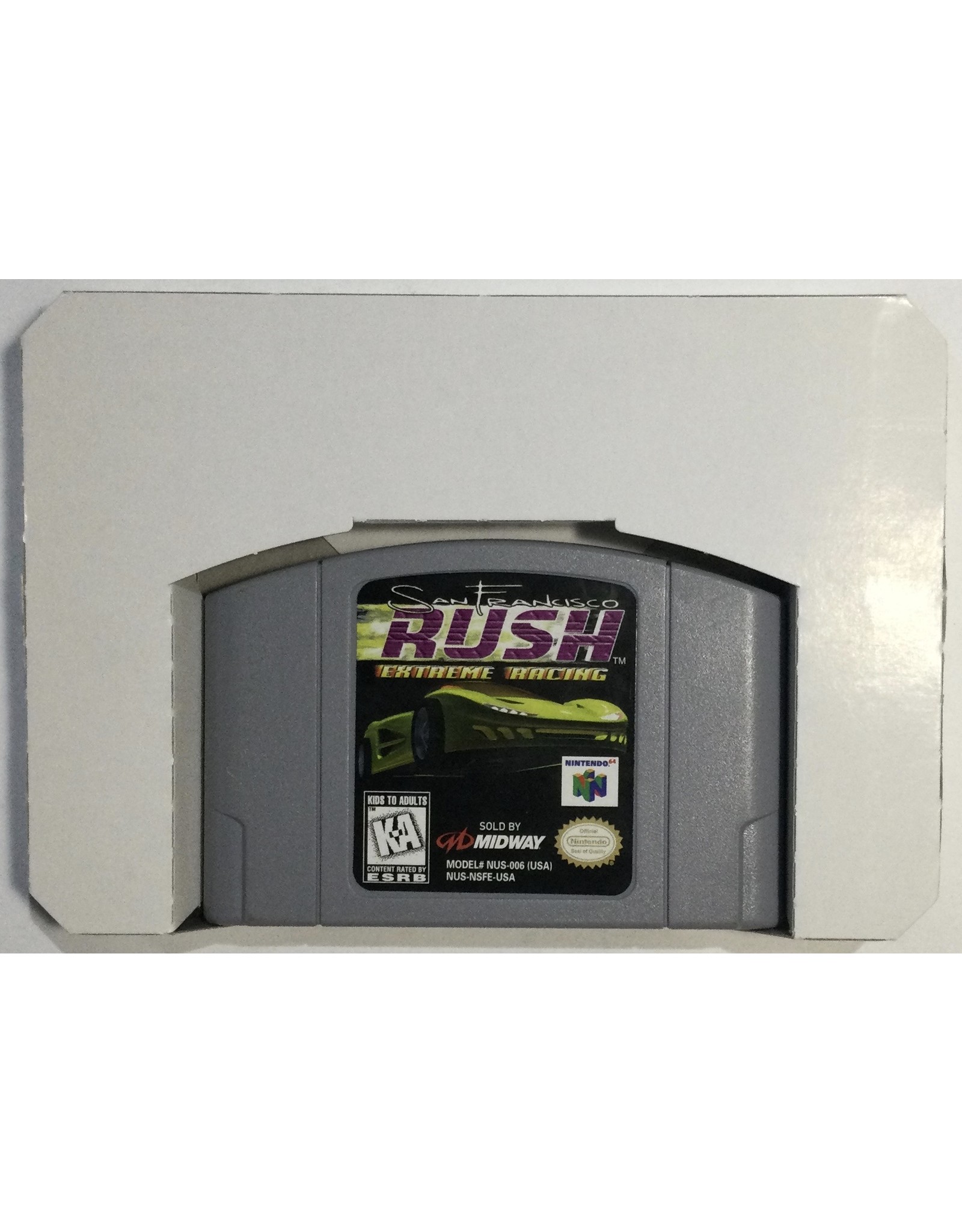 MIDWAY San Francisco Rush Extreme Racing for Nintendo 64 (N64)