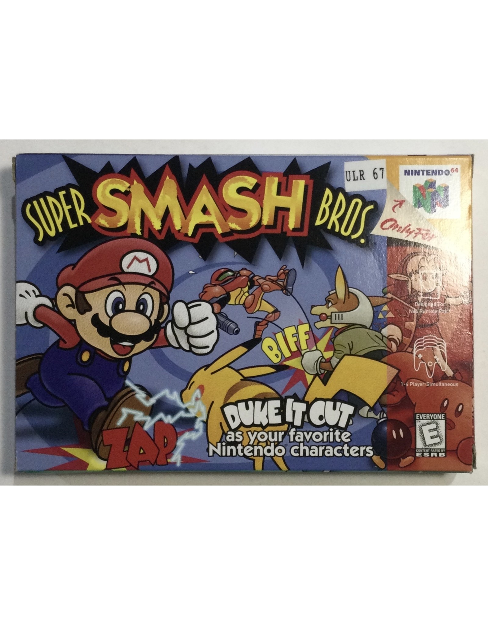 Nintendo Super Smash Bros. for Nintendo 64 (N64)