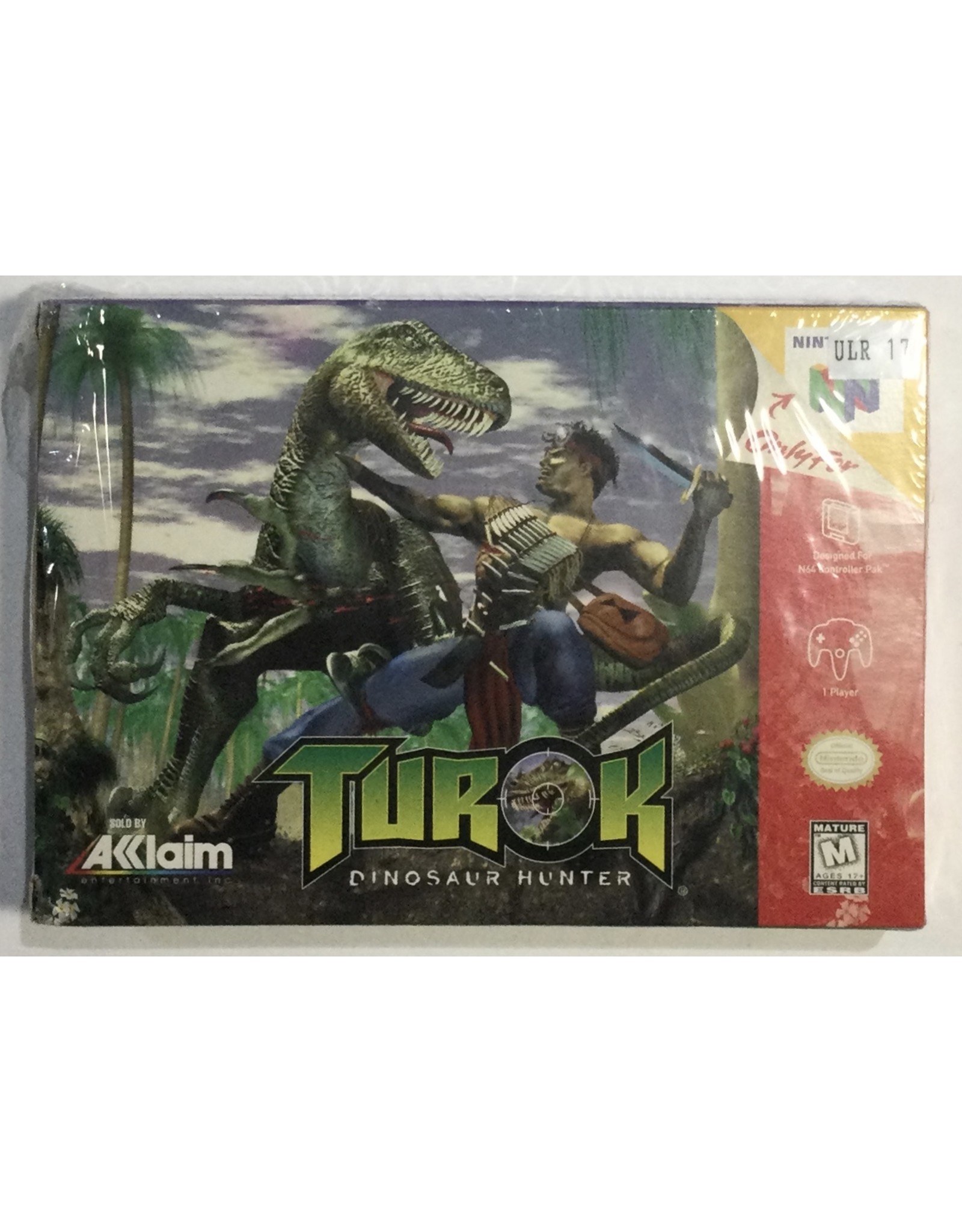 ACCLAIM Turok Dinosaur Hunter for Nintendo 64 (N64) - CIB