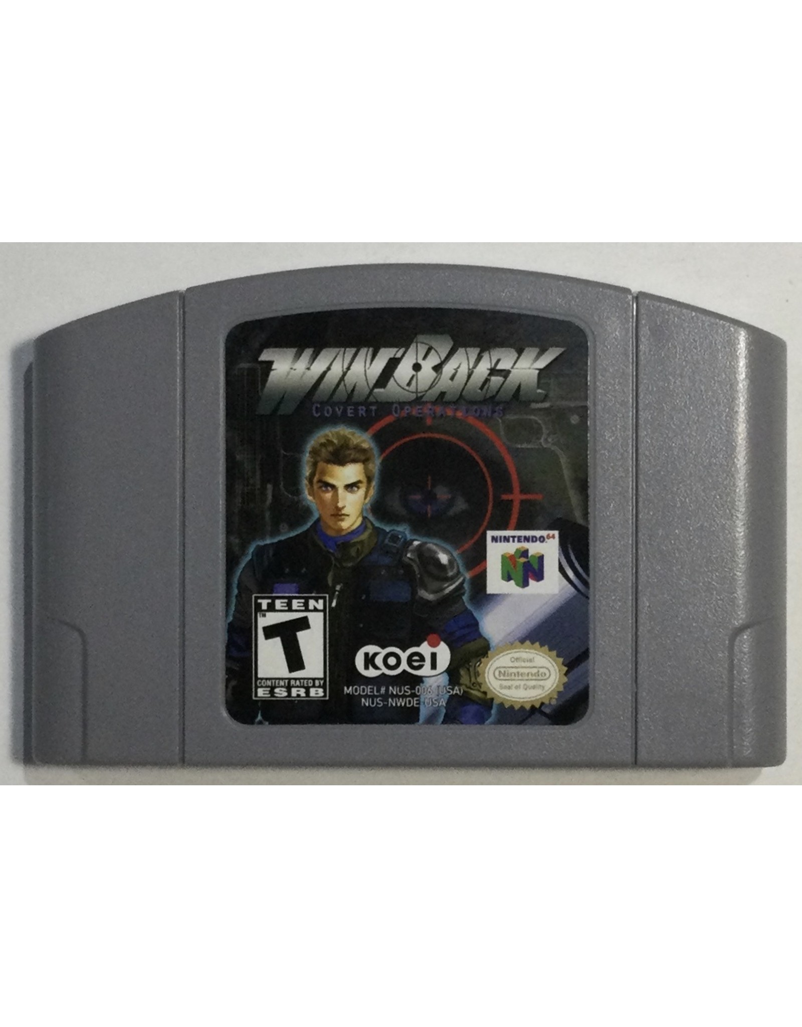 KOEI WinBack Covert Operations for Nintendo 64 (N64)