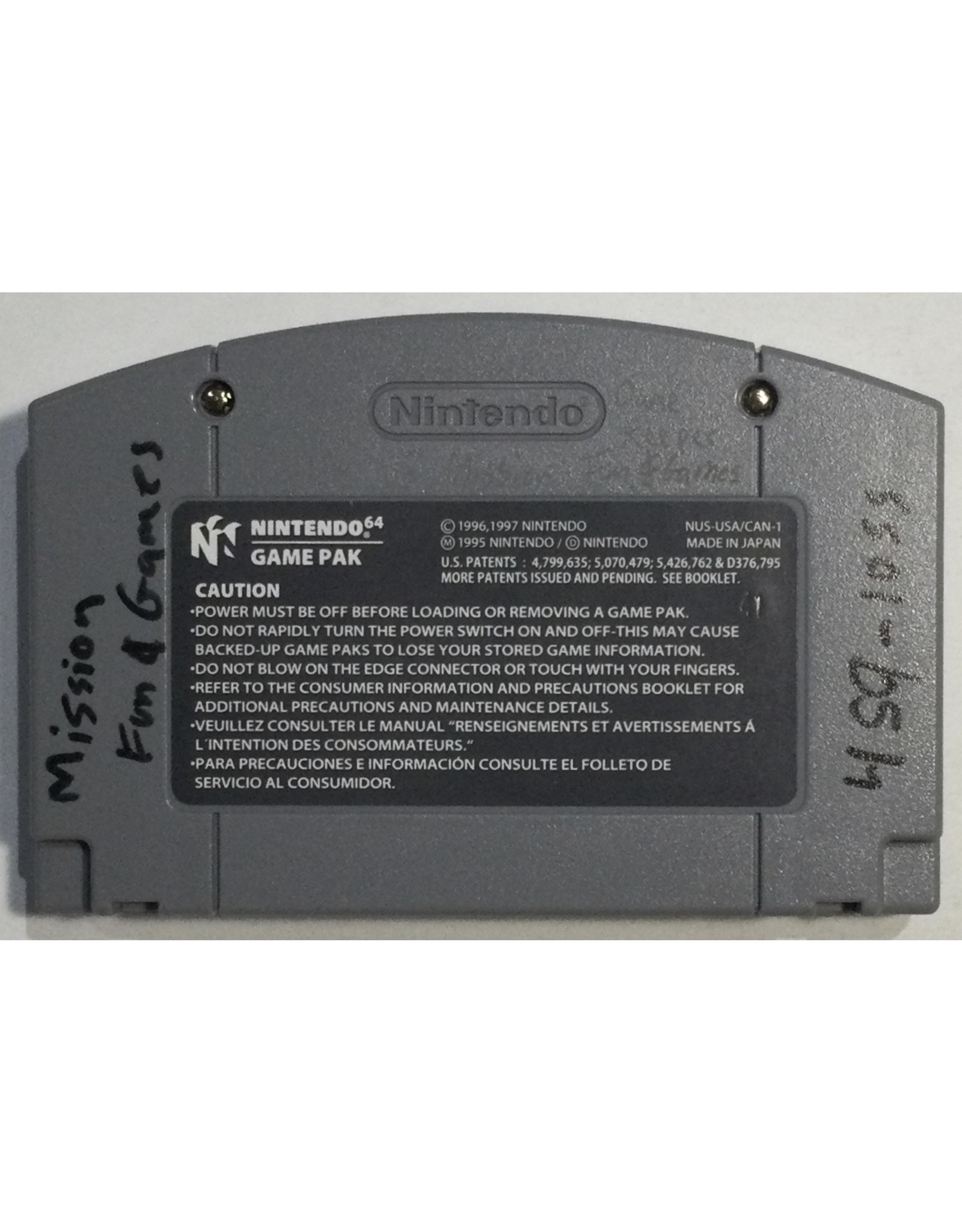 KOEI WinBack Covert Operations for Nintendo 64 (N64)