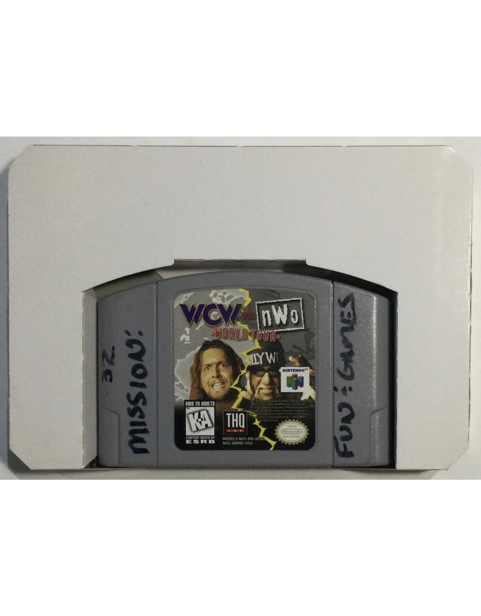 THQ WCW vs NWO World Tour for Nintendo 64 (N64) - CIB