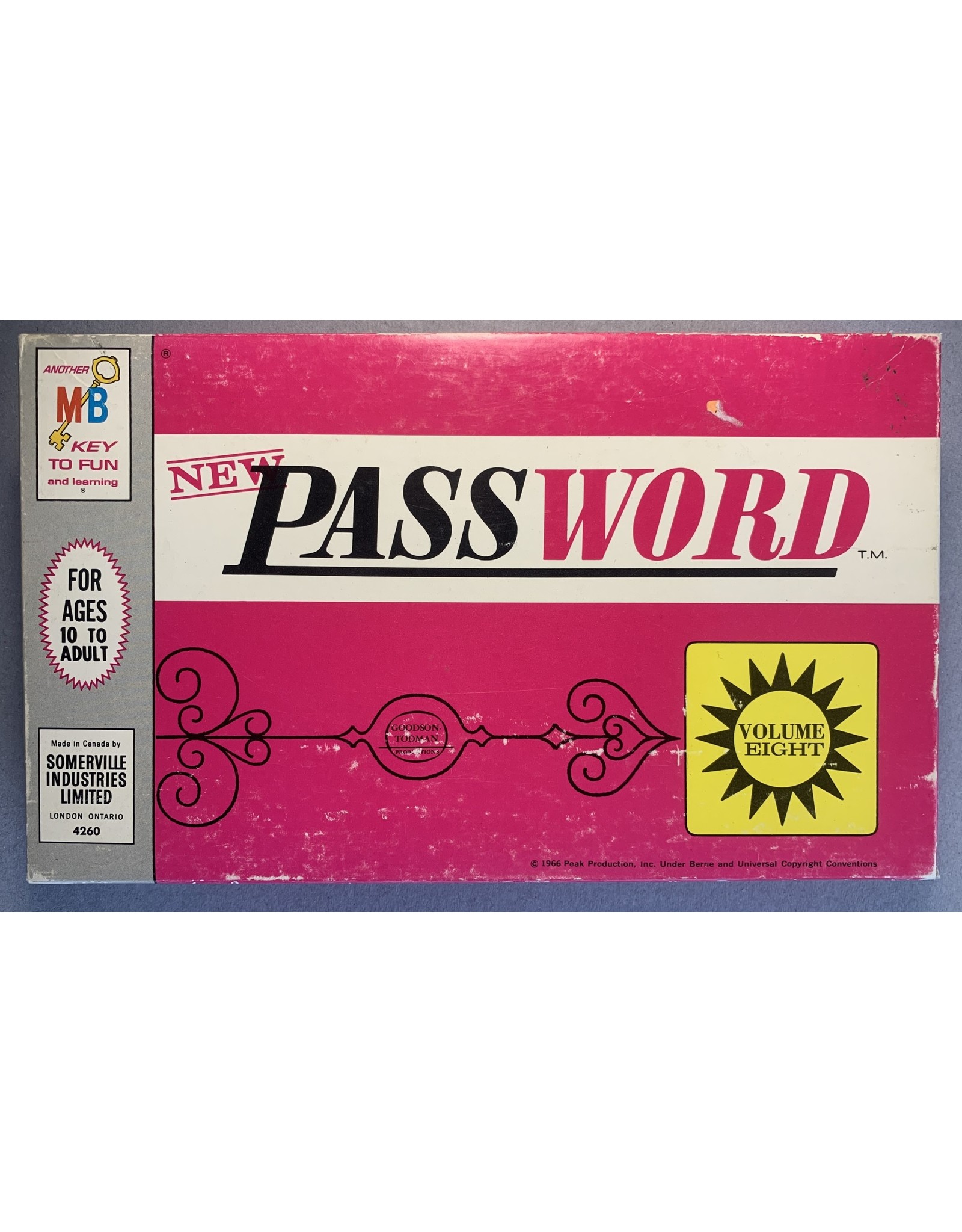 MILTON BRADLEY Password (1962) (Volume 8)
