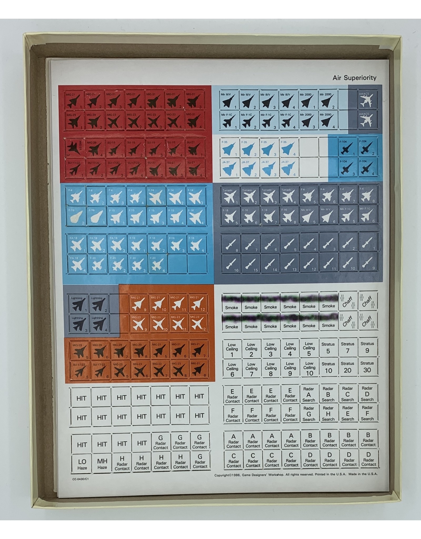 Game Designers Workshop Air Superiority (1987)