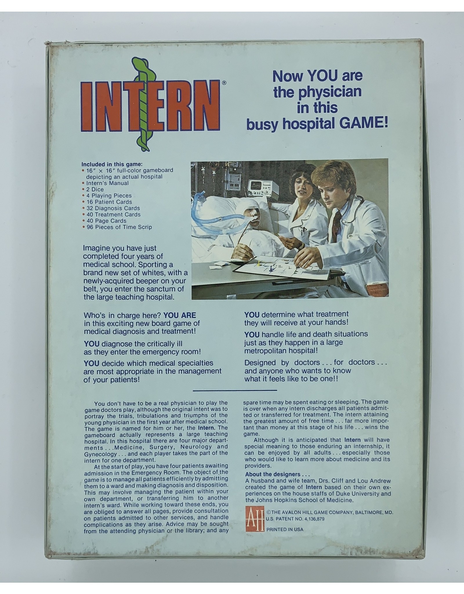 Avalon Hill Game Company Intern (1979)