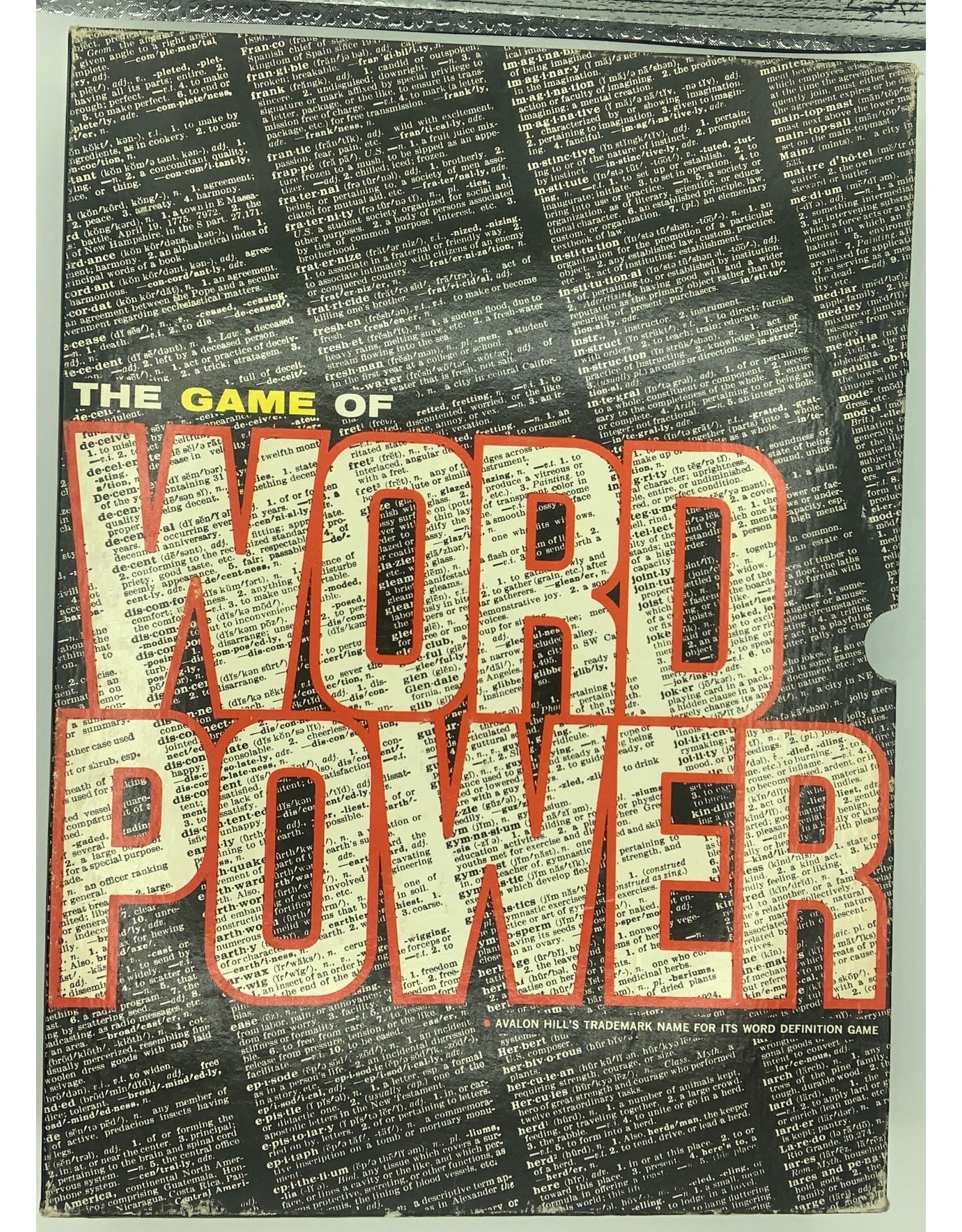 Avalon Hill Game Company Word Power (1963)