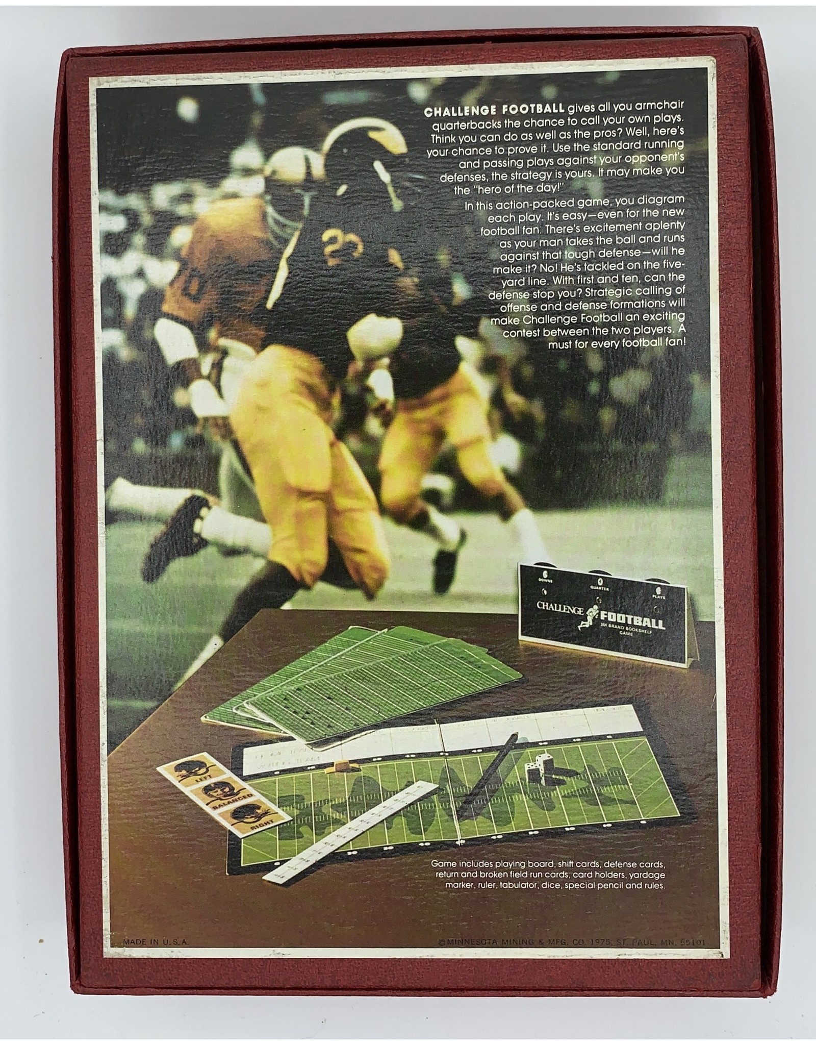Avalon Hill Game Company Challenge Football (1972) (used)