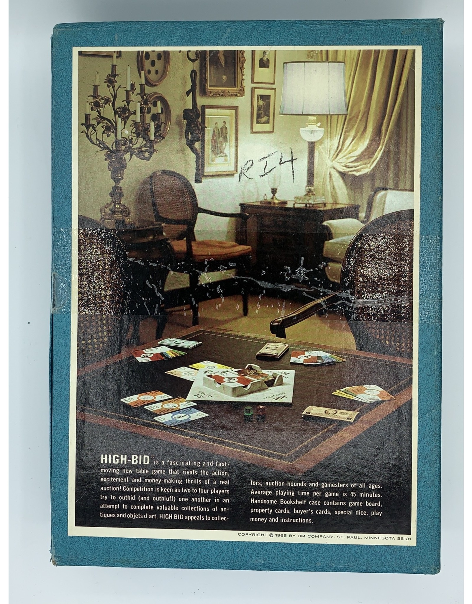 Avalon Hill Game Company High-Bid (1963) (used)