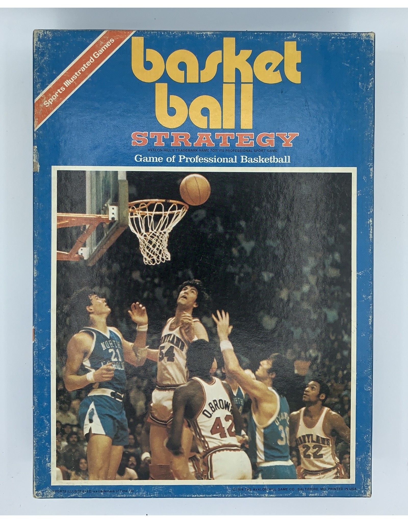 Avalon Hill Game Company Basketball Strategy (1974)