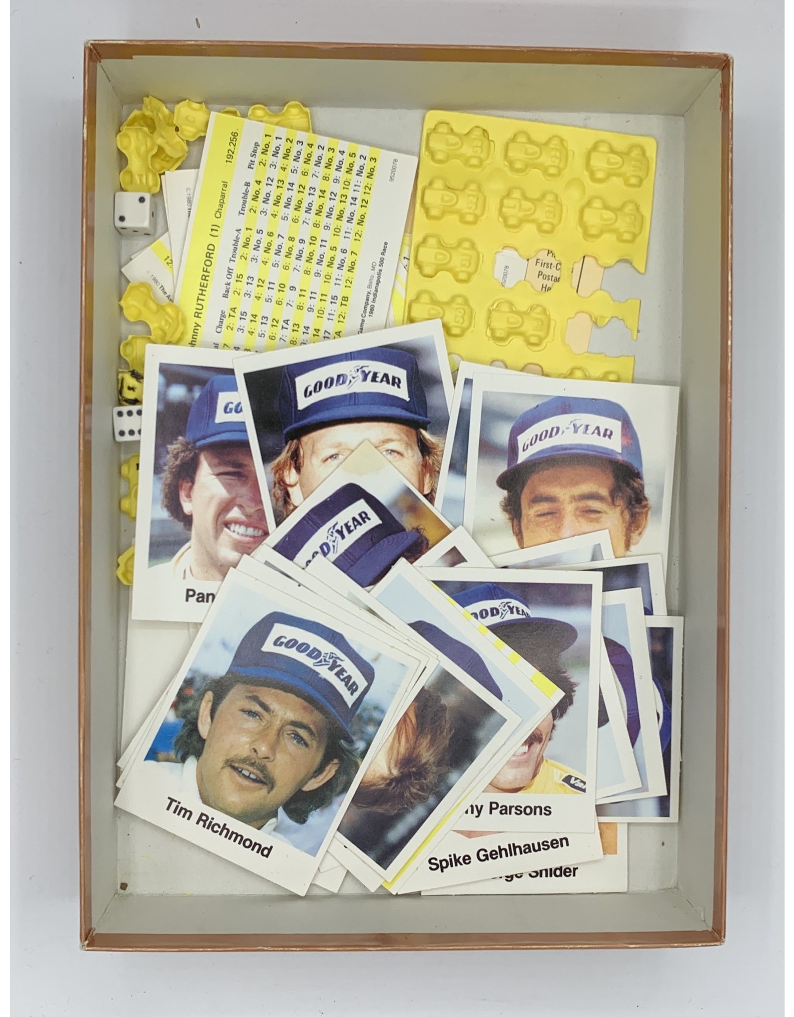 USAC Auto Racing Board Game (1979) Usedgames.ca