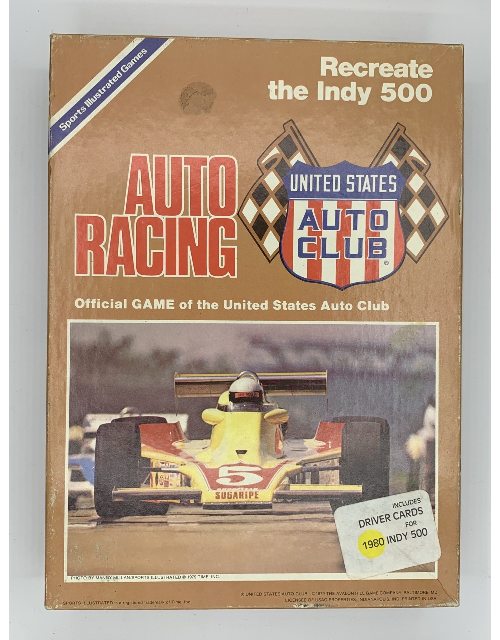 Avalon Hill Game Company USAC Auto Racing (1979) (used)
