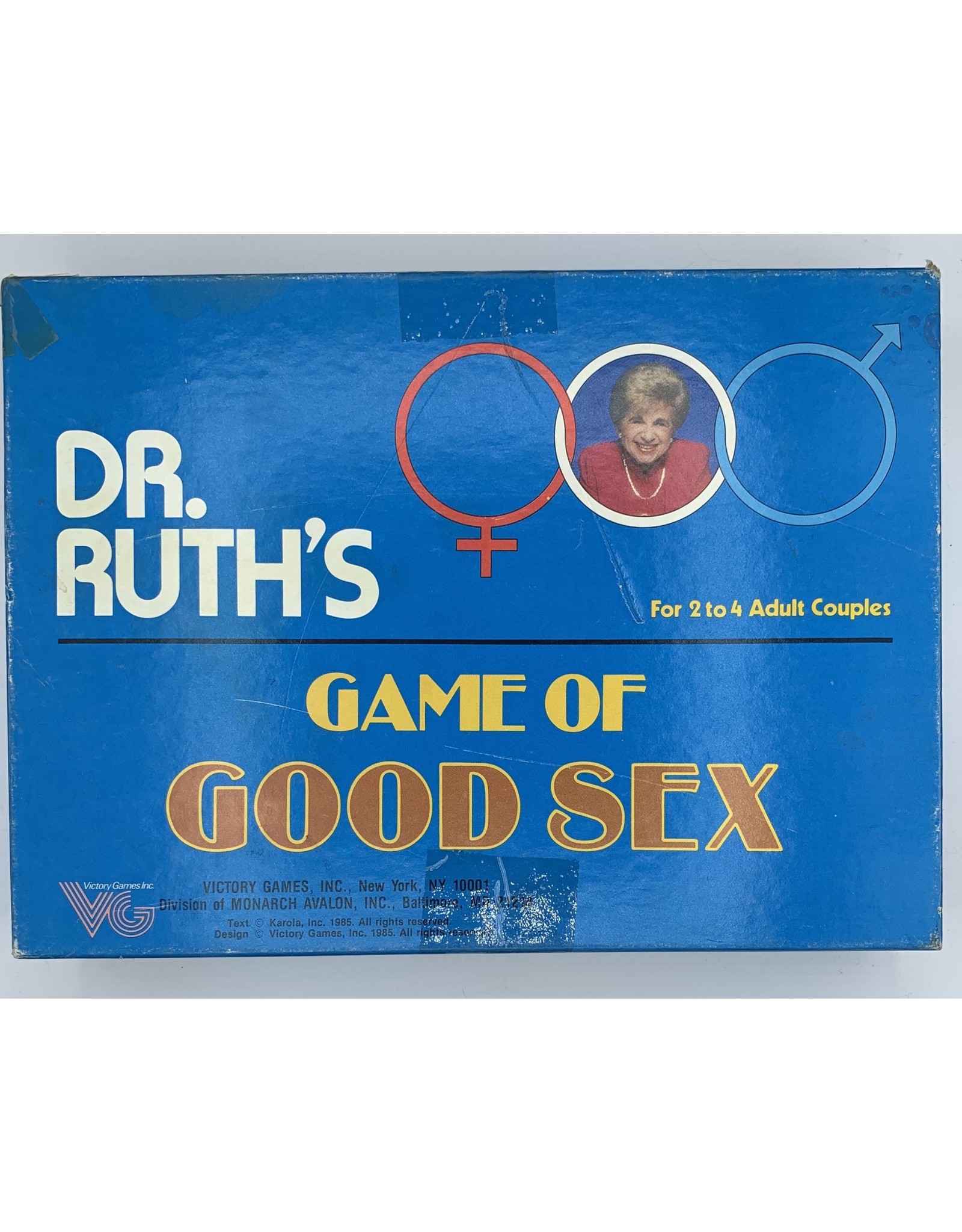 Victory Games Dr. Ruth's Game of Good Sex (1985)