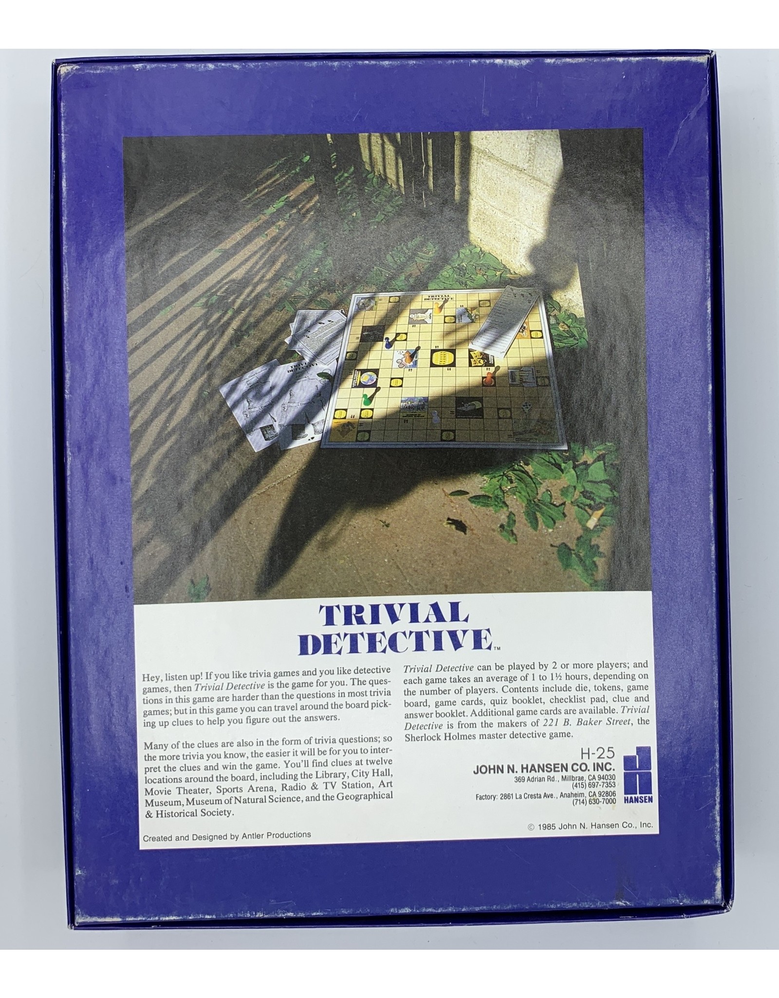 John N. Hansen Co. Inc. Trivial Detective (1985)