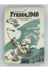 Avalon Hill Game Company The Game of France, 1940: German Blitzkrieg in the West (1972)