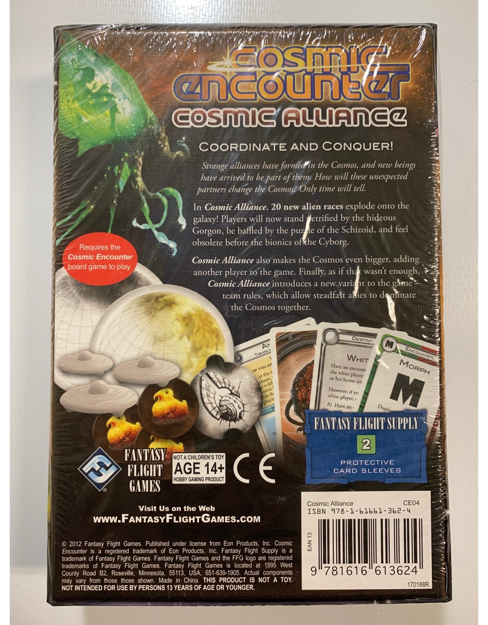 Fantasy Flight Games Cosmic Encounter: Cosmic Alliance (2012) NIS