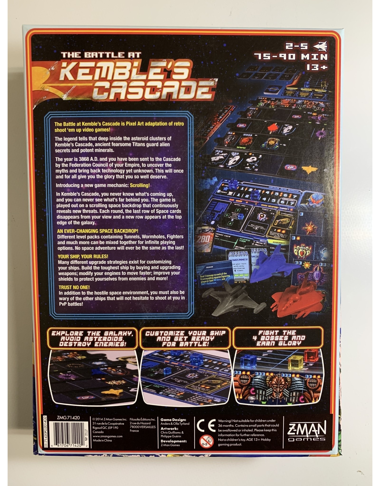 Z-Man Games The Battle at Kemble's Cascade (2014) (used)