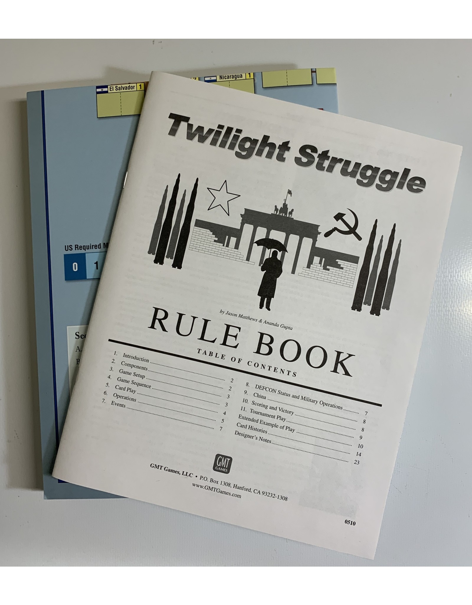 GMT Games Twilight Struggle (2005) (Unpunched)
