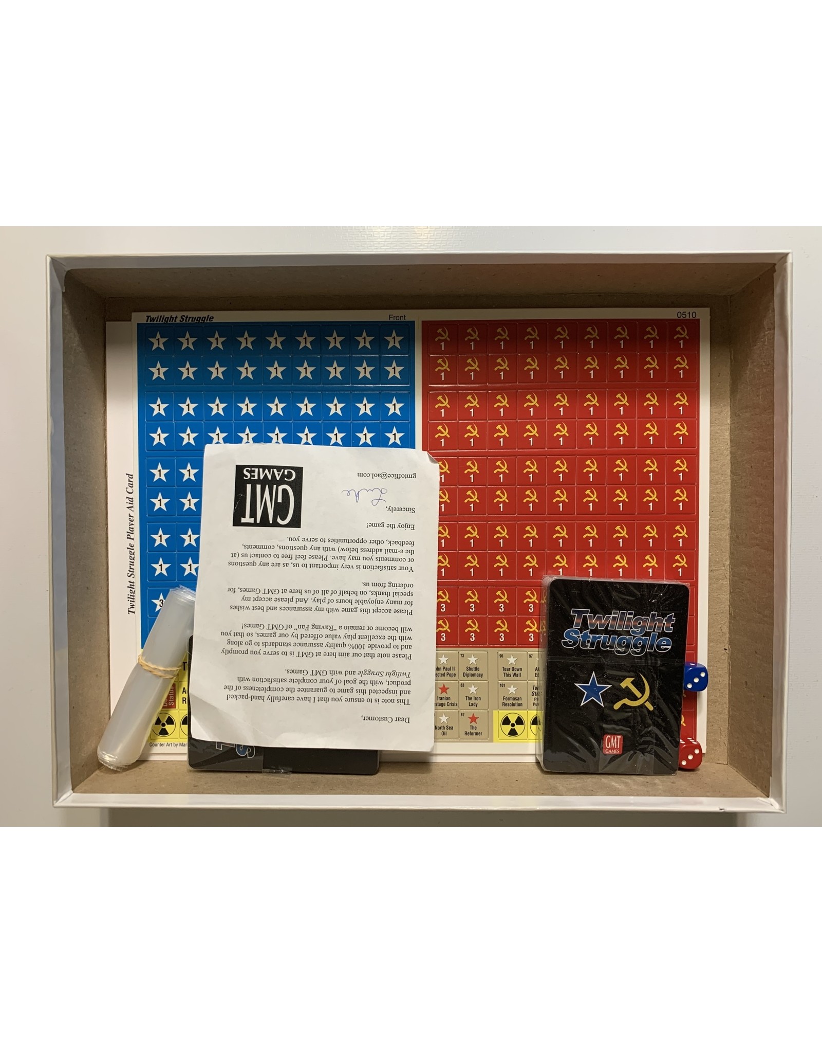 GMT Games Twilight Struggle (2005) (Unpunched)