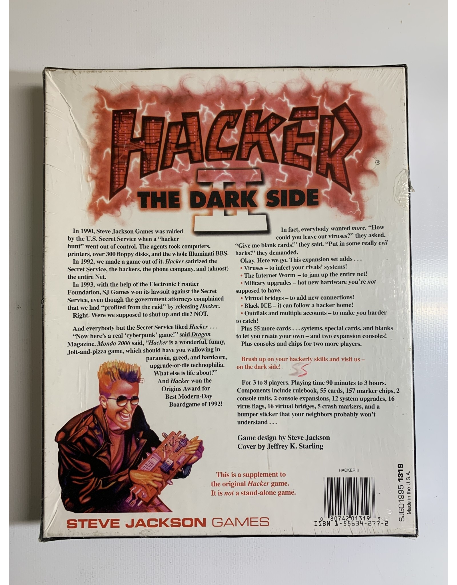 Steve Jackson Games Hacker 2: The Dark Side (1993) NIS