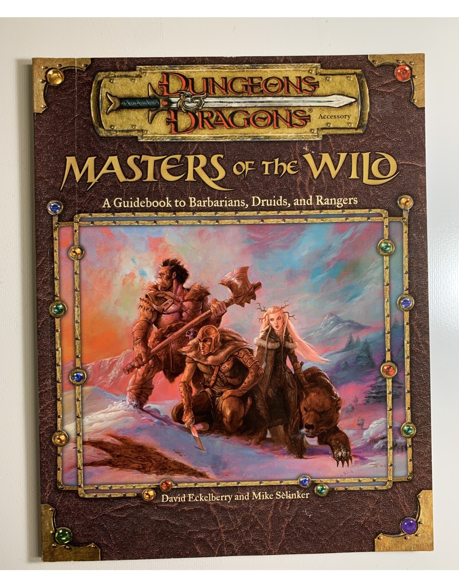 Wizards of the Coast Dungeons & Dragons (3rd Edition) - Masters of the Wild: A Guidebook to Barbarians, Druids, and Rangers (2002)