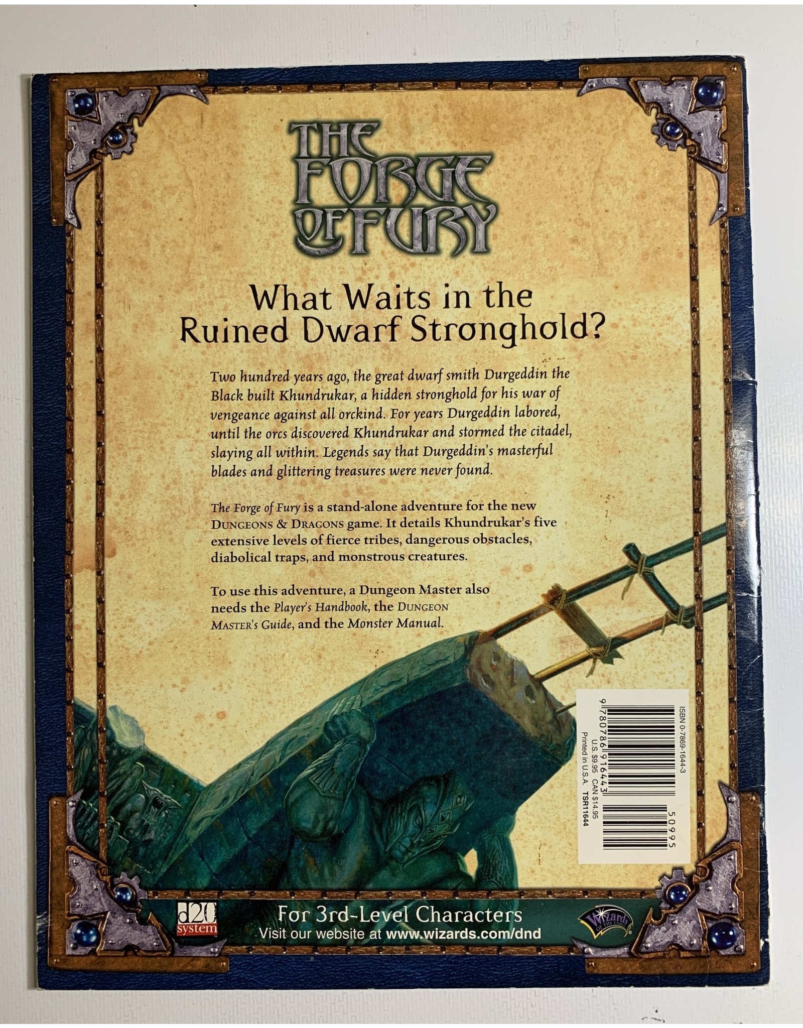 Wizards of the Coast Dungeons & Dragons (3rd Edition) - The Forge of Fury (2000) (Audit 2024)