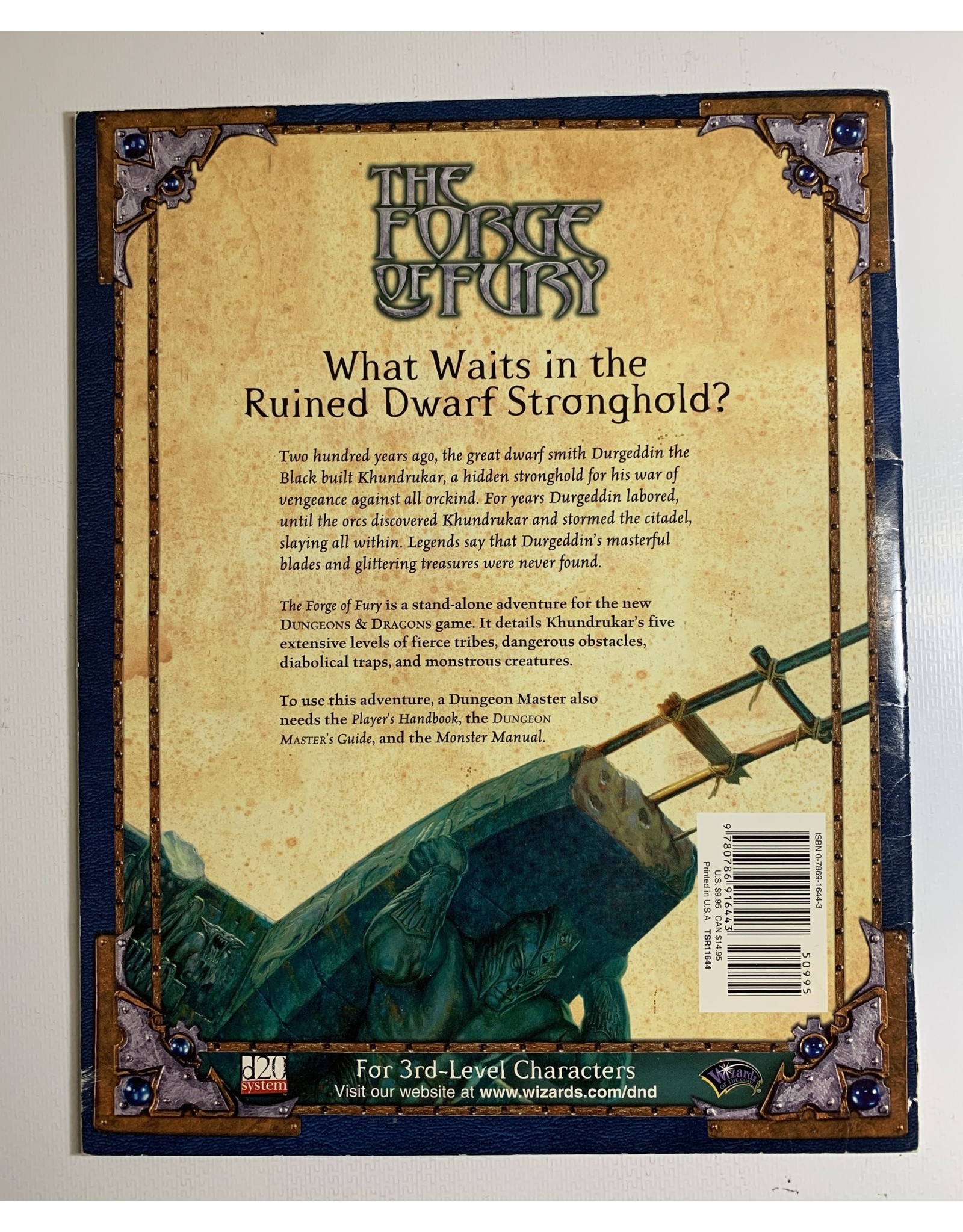 Wizards of the Coast Dungeons & Dragons (3rd Edition) - The Forge of Fury (2000) (Audit 2024)