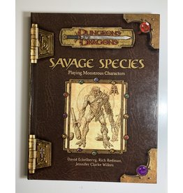 Wizards of the Coast Dungeons & Dragons (3rd Edition) - Savage Species (2003) (Audit 2024)