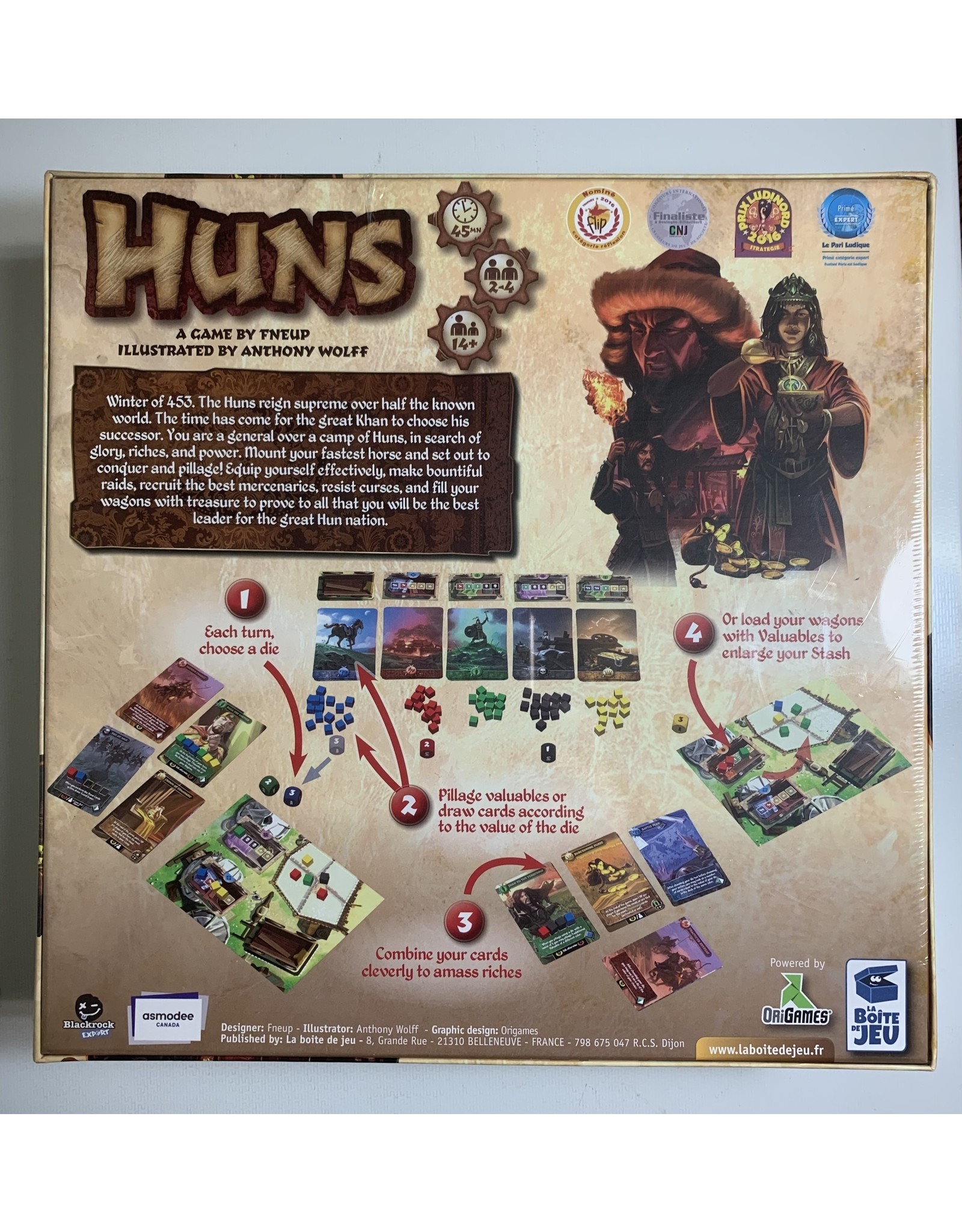 La Boite De Jeu Huns (2018) NIS