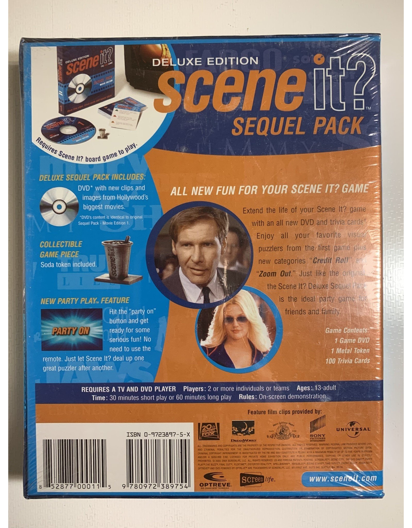 Screenlife Scene It? Sequel Pack: Movie Edition (2004) NIS