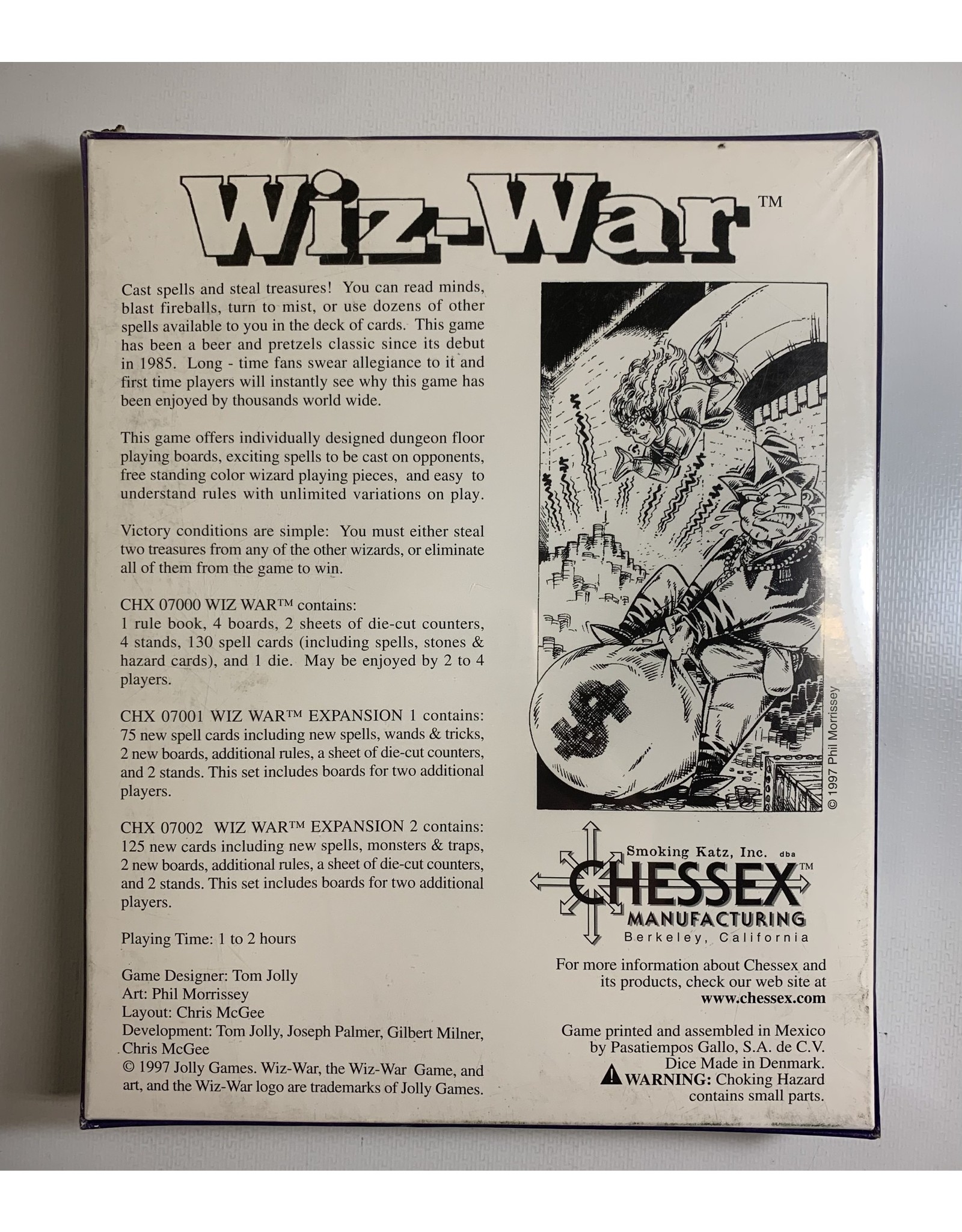 Chessex Wiz-War (1983) (Made in 1997) (NIS)
