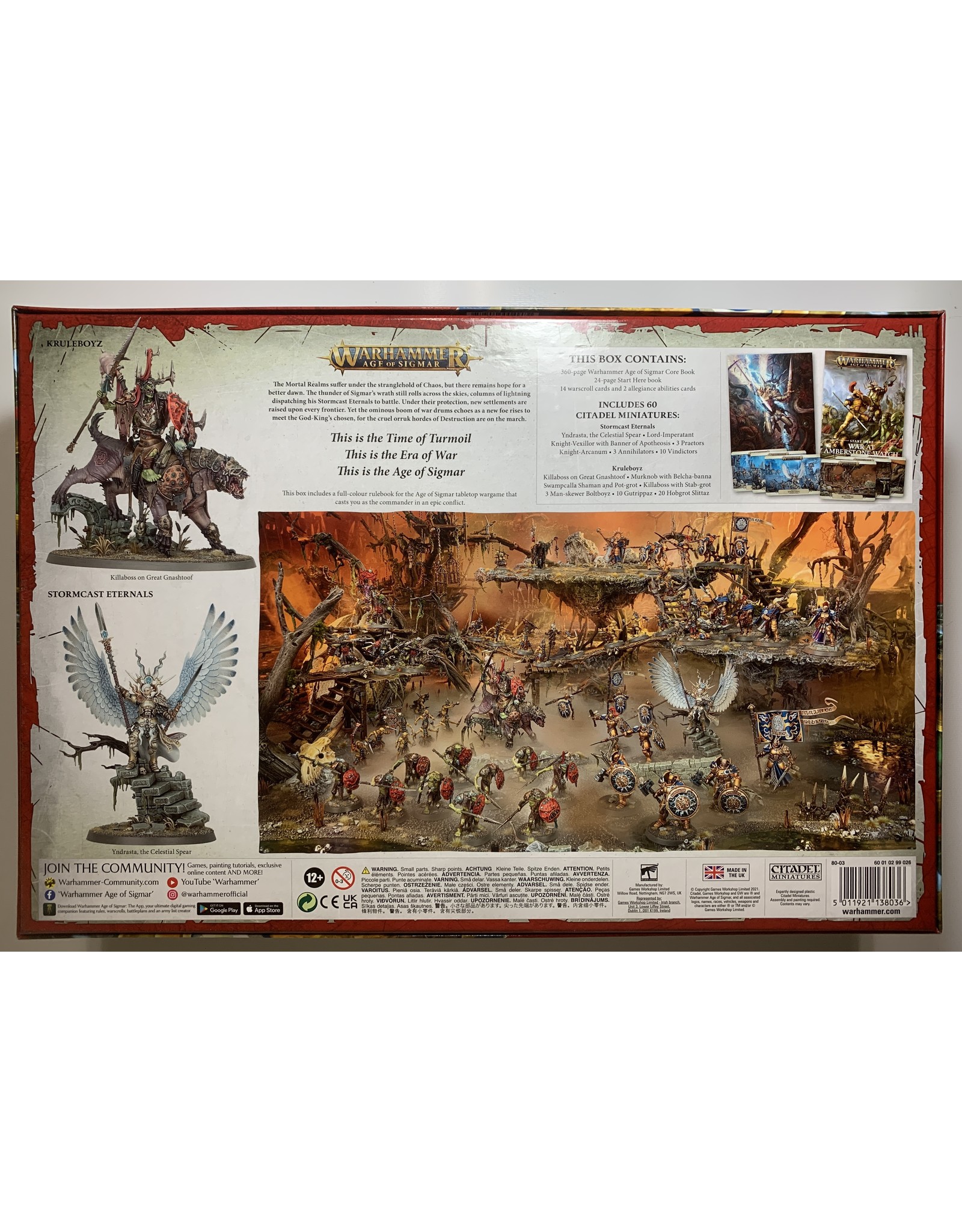 Games Workshop Warhammer Age of Sigmar Dominion Core Game Boxed Set