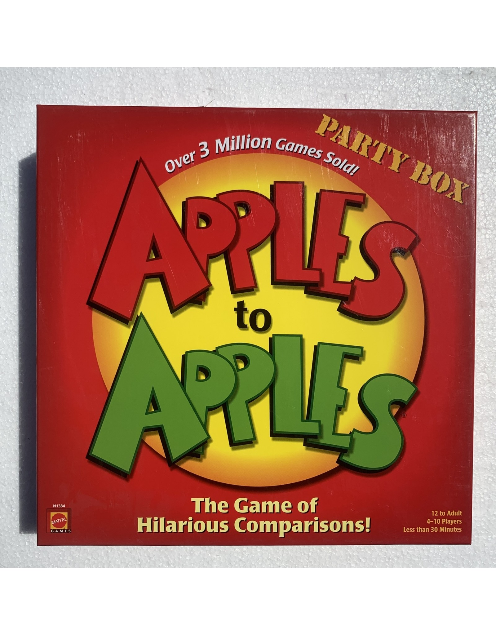 Mattel Apples to Apples (1999)  (Made in 2007)