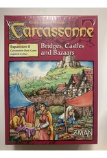 Z-Man Games Carcassonne First Edition Expansion 8: Castles, Bridges & Bazaars (2010) NIS