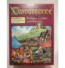 Z-Man Games Carcassonne First Edition Expansion 8: Castles, Bridges & Bazaars NIB