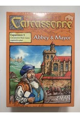 Z-Man Games Carcassonne First Edition Expansion 5: Abbey & Mayor (2007) NIS