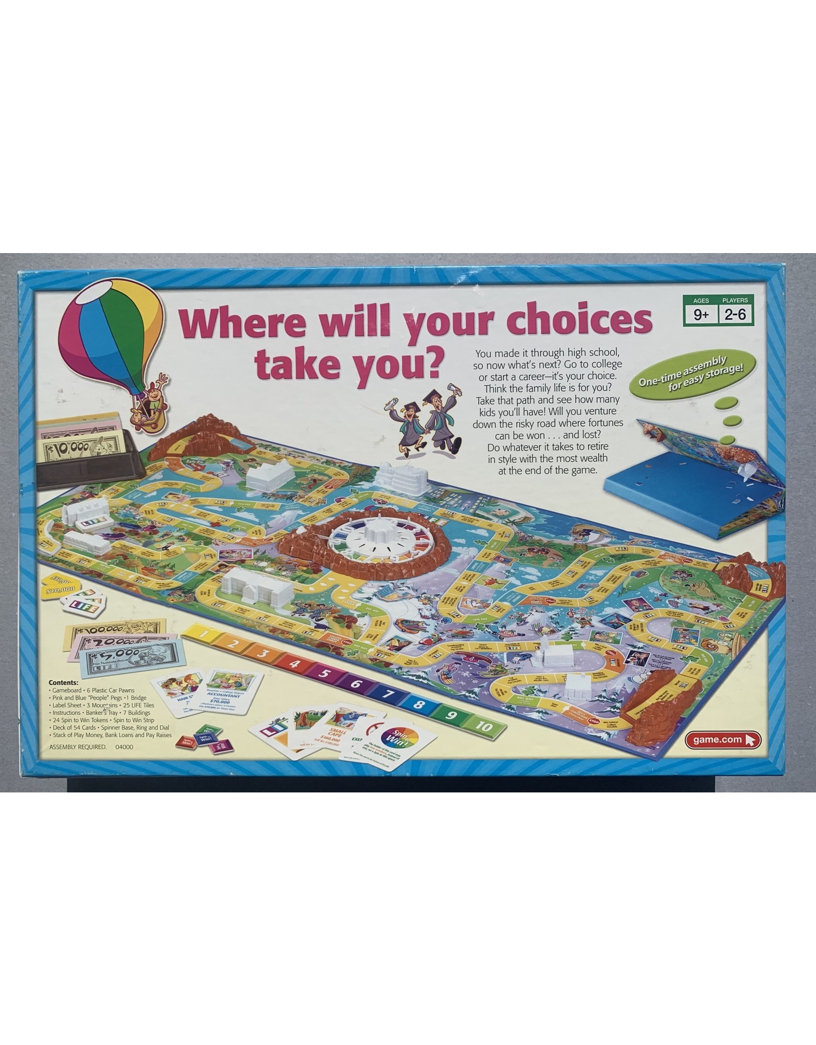 MILTON BRADLEY The Game of Life (1960) (Made in 2007)