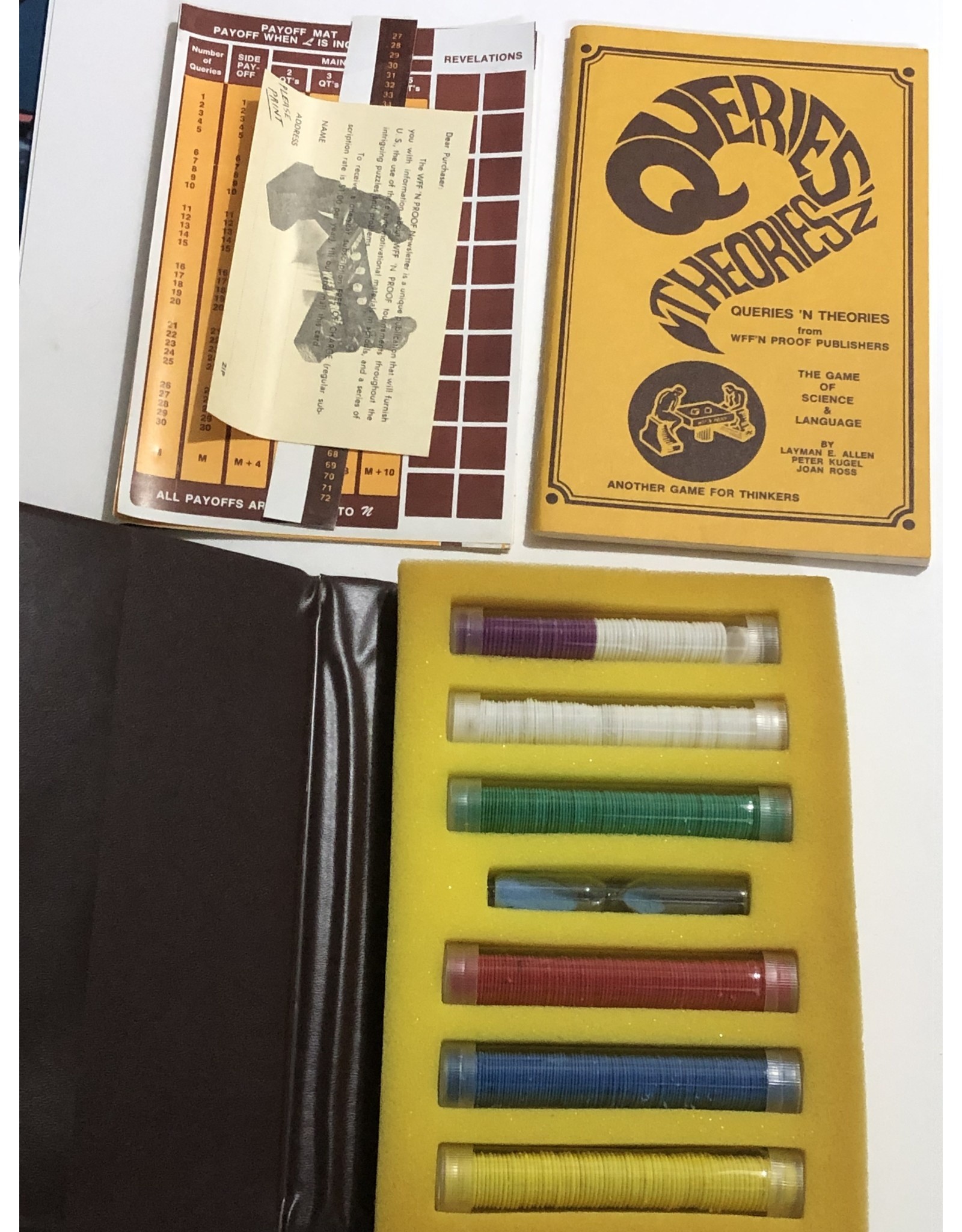 WFF'N PROOF Games Queries 'n Theories (1970)
