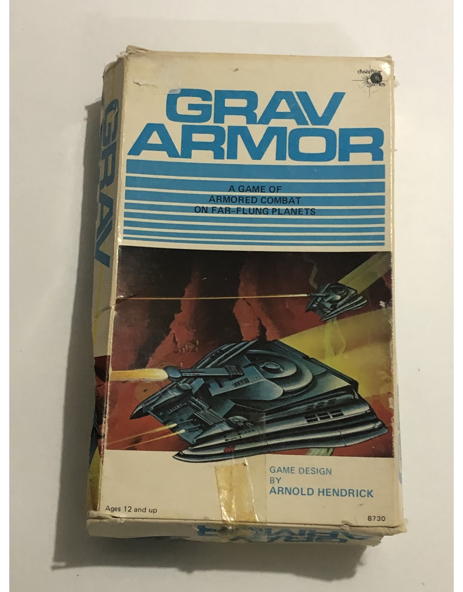 Dwarfstar Games Grav Armor (1982) (Incomplete) (used)