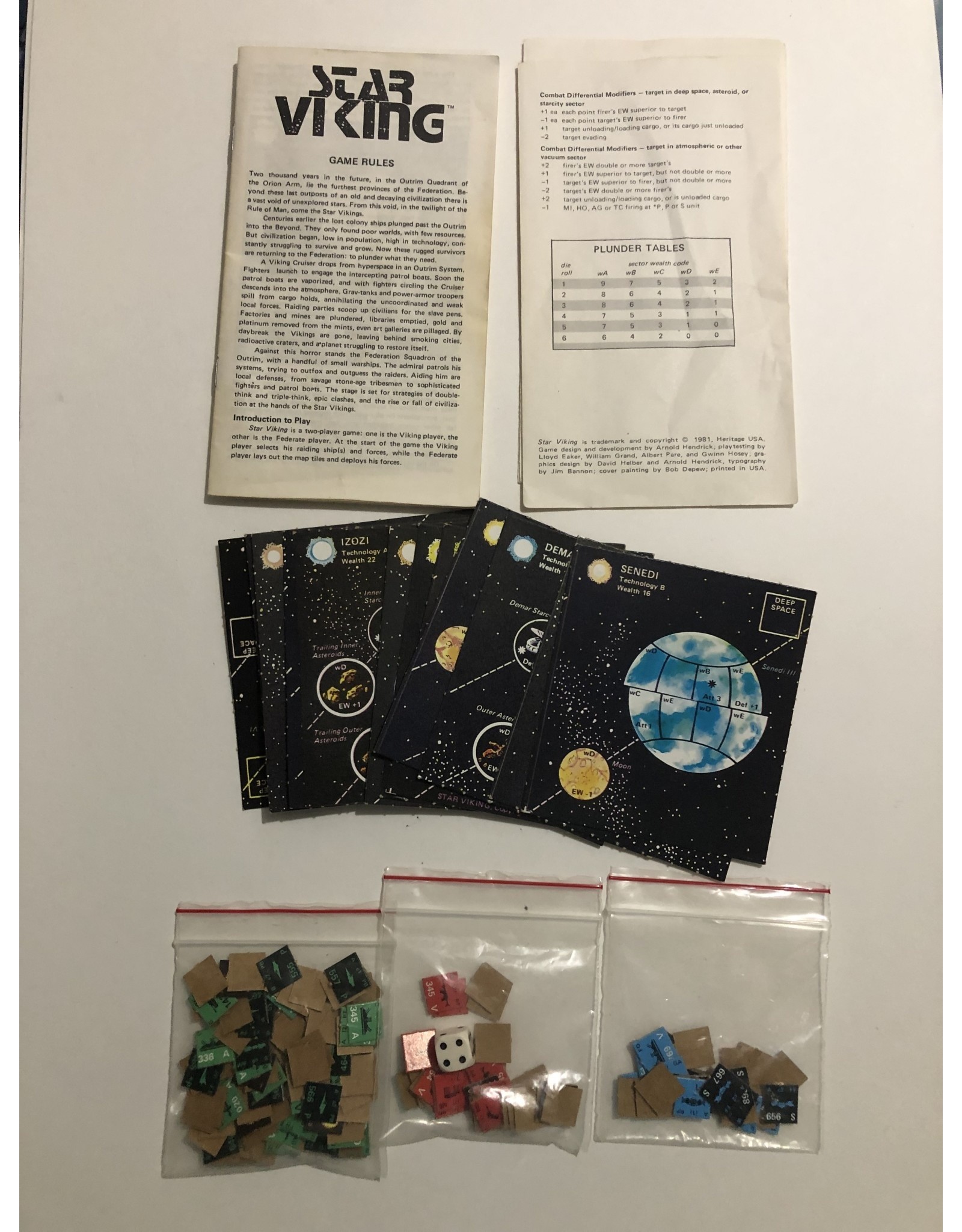 Dwarfstar Games Star Viking (1981) (used)