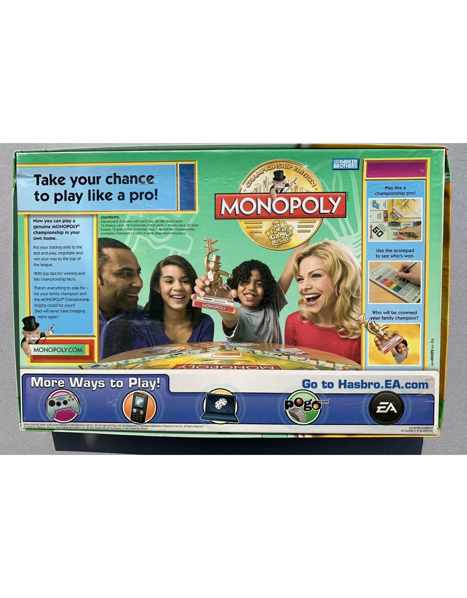 Hasbro Monopoly Championship Edition (2009)