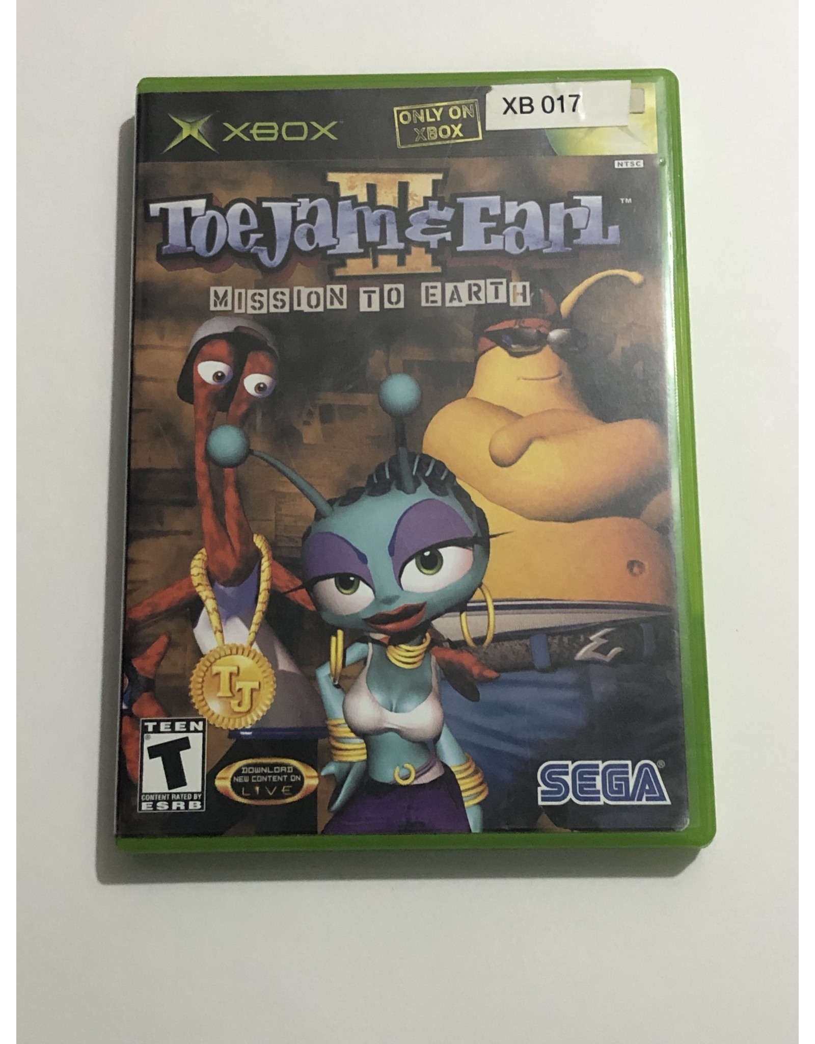 SEGA ENTERPRISES, LTD Toe Jam and Earl 3 Mission to Earth (Xbox)