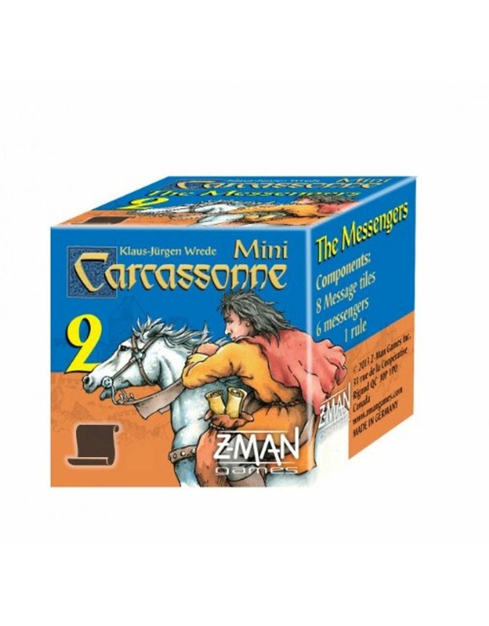 Z-Man Games Carcassonne: The Messengers (2012) (First Edition Mini Expansion 2)