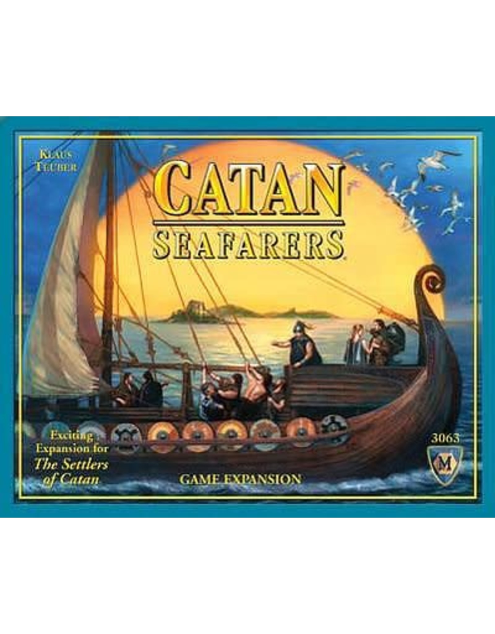 Mayfair Settlers Of Catan: Seafarers Expansion Re-Launch Edition (2007) ( Hidden, missing)