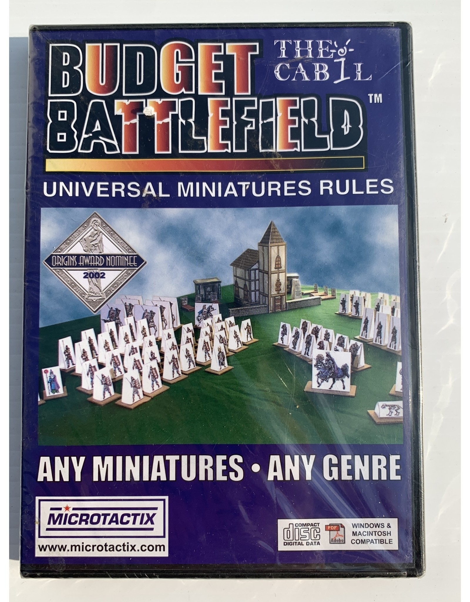 MicroTactix Budget Battlefield (2001) NIS